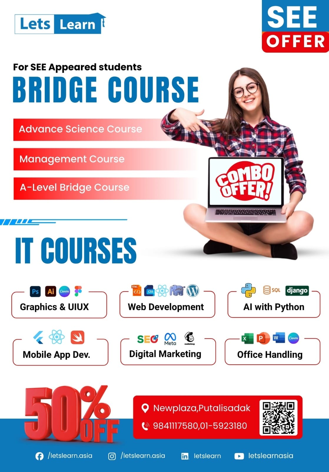 After SEE, IT Training for SEE Appeared Student Offer