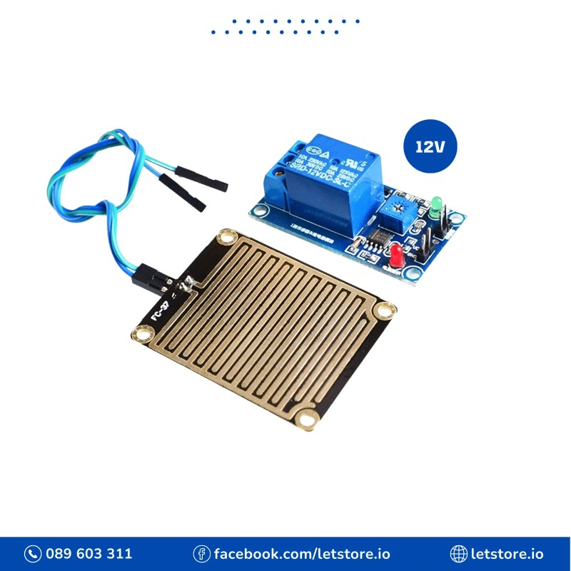 Rain Water Sensor Detector Module 12v Scorpio Technology - Geometric Texture Collection - High Resolution Quality