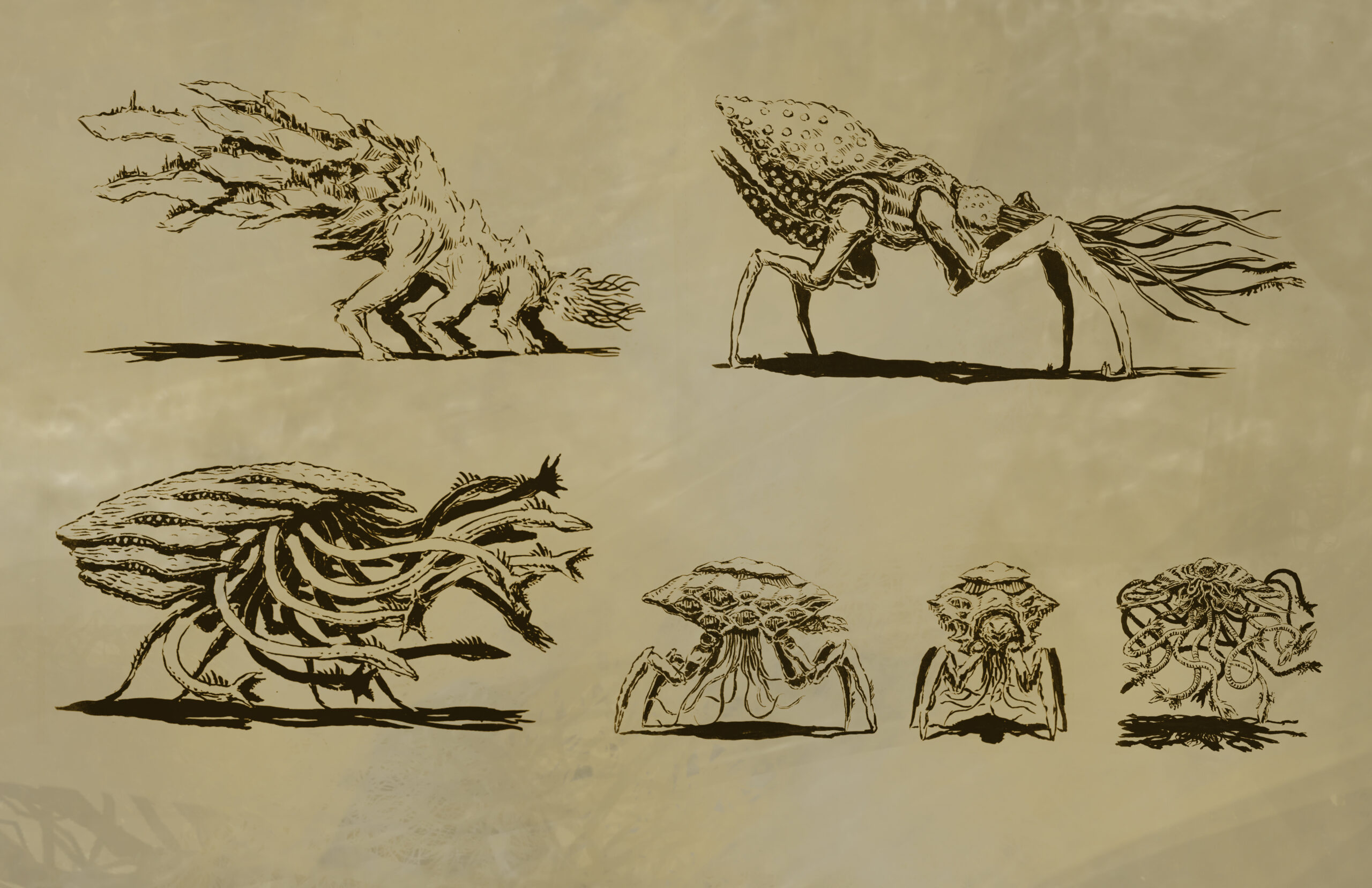 Age of Monsters: Concept Art Gallery - Let's Write Podcast