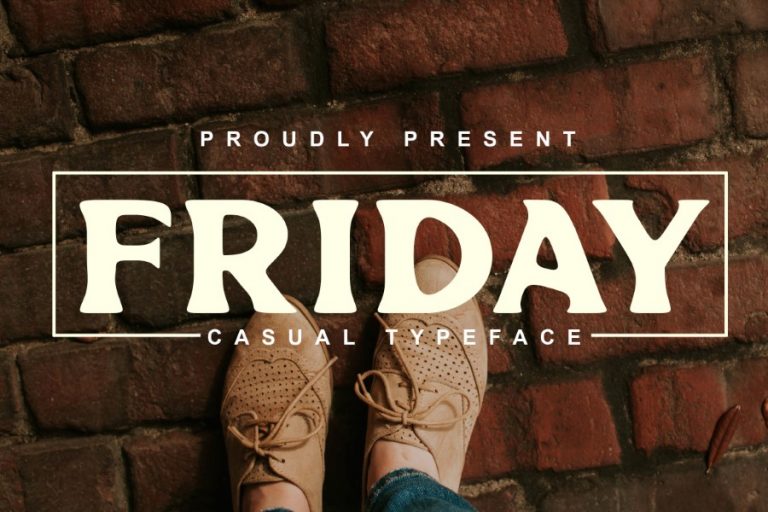 15. Friday Font