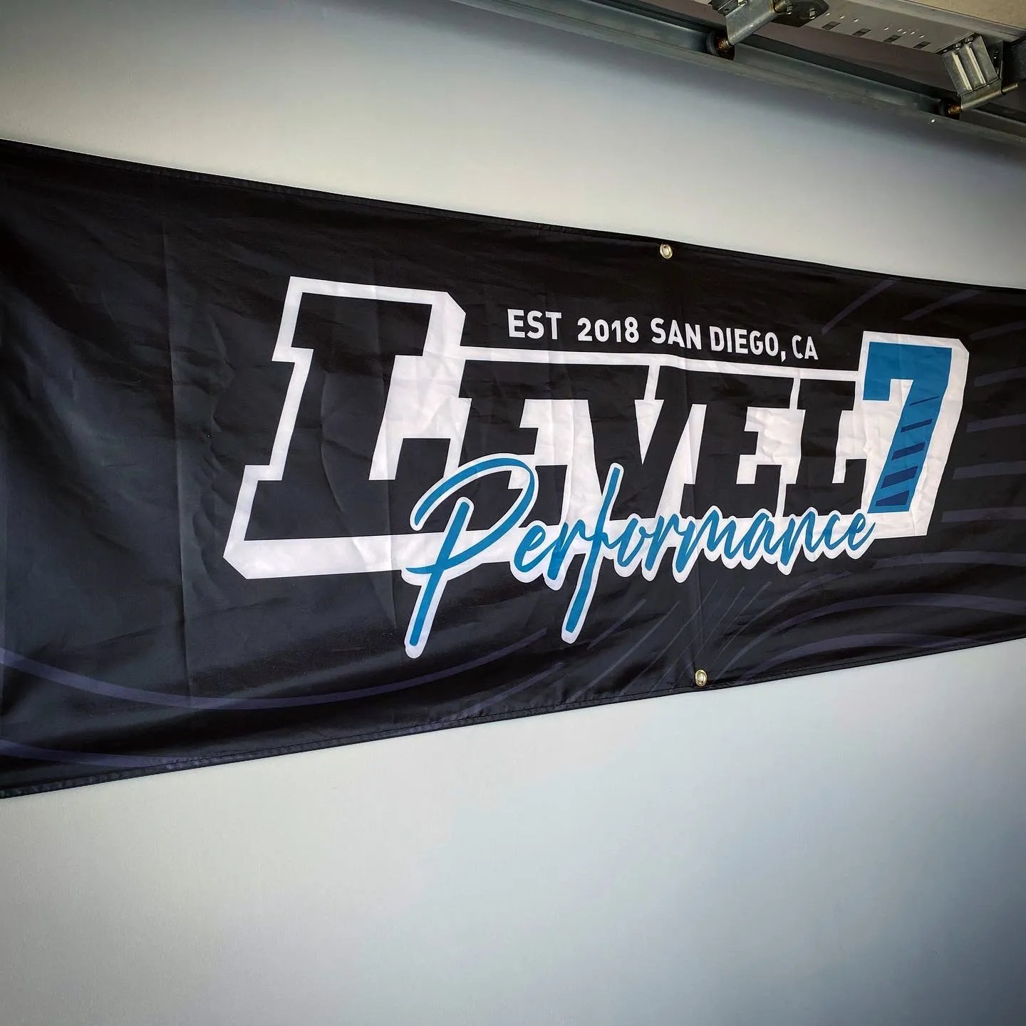 Level 7 Performance Garage Banner – Level 7 Performance