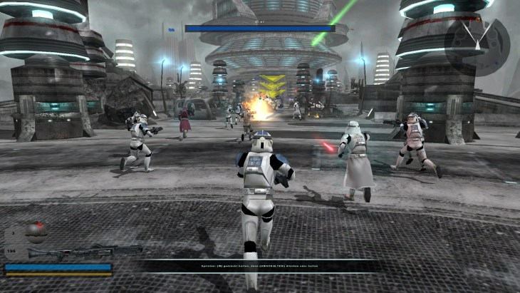 Battlefront 2 featured more levels and more factions, including two from the Clone Wars. 