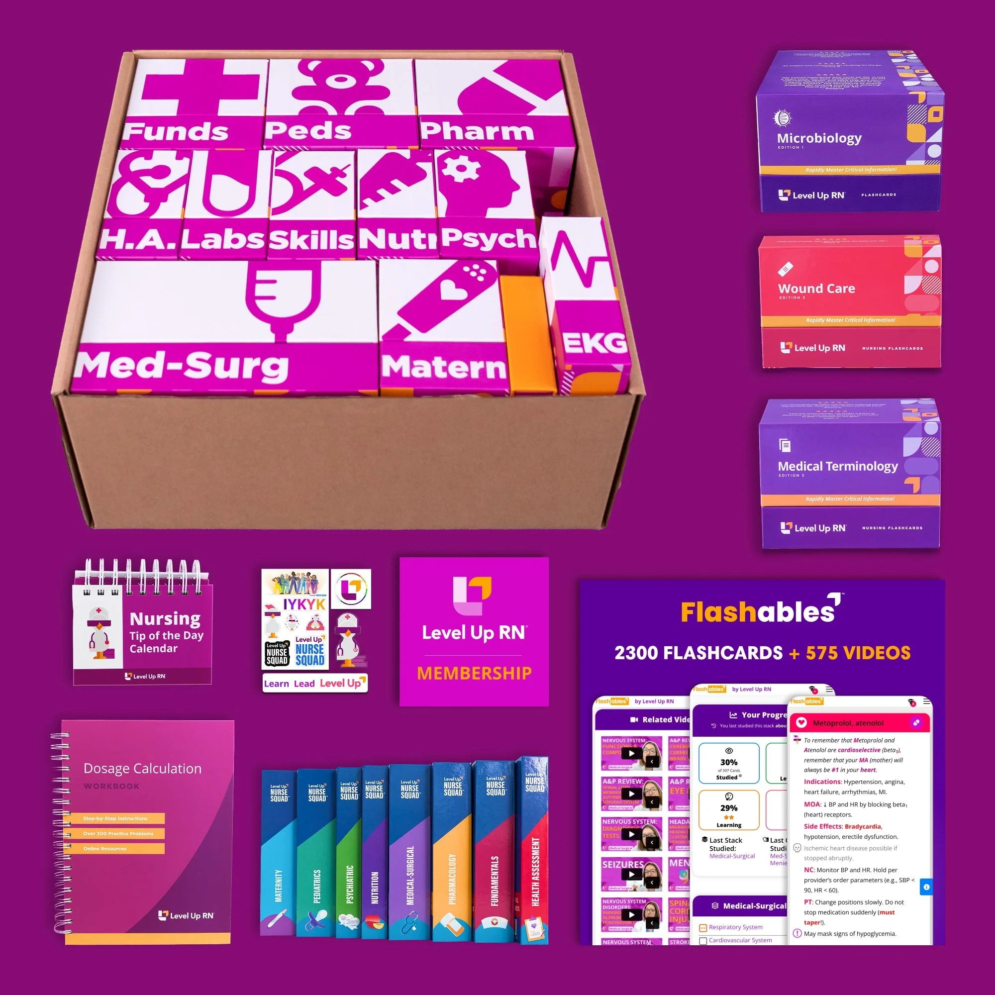 Nursing Flashcards Leveluprn