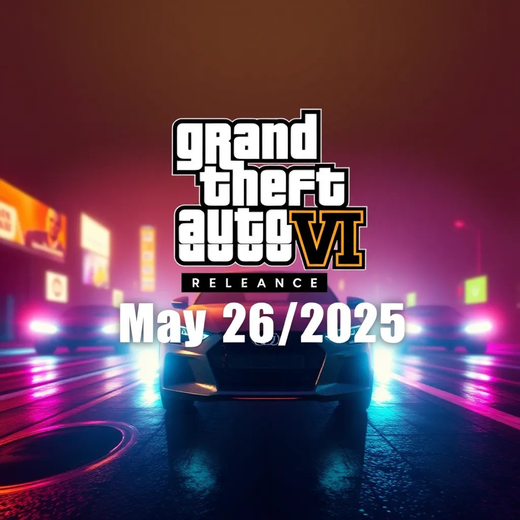 Grand Theft Auto VI Set For Release On May 26 2026 LevelUpTalk Gta6 Release