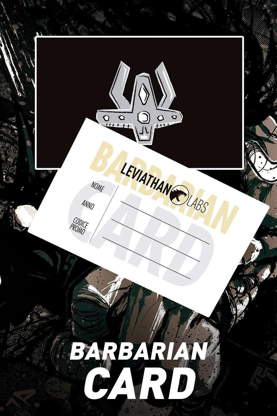 BARBARIAN CARD [serie limitata]