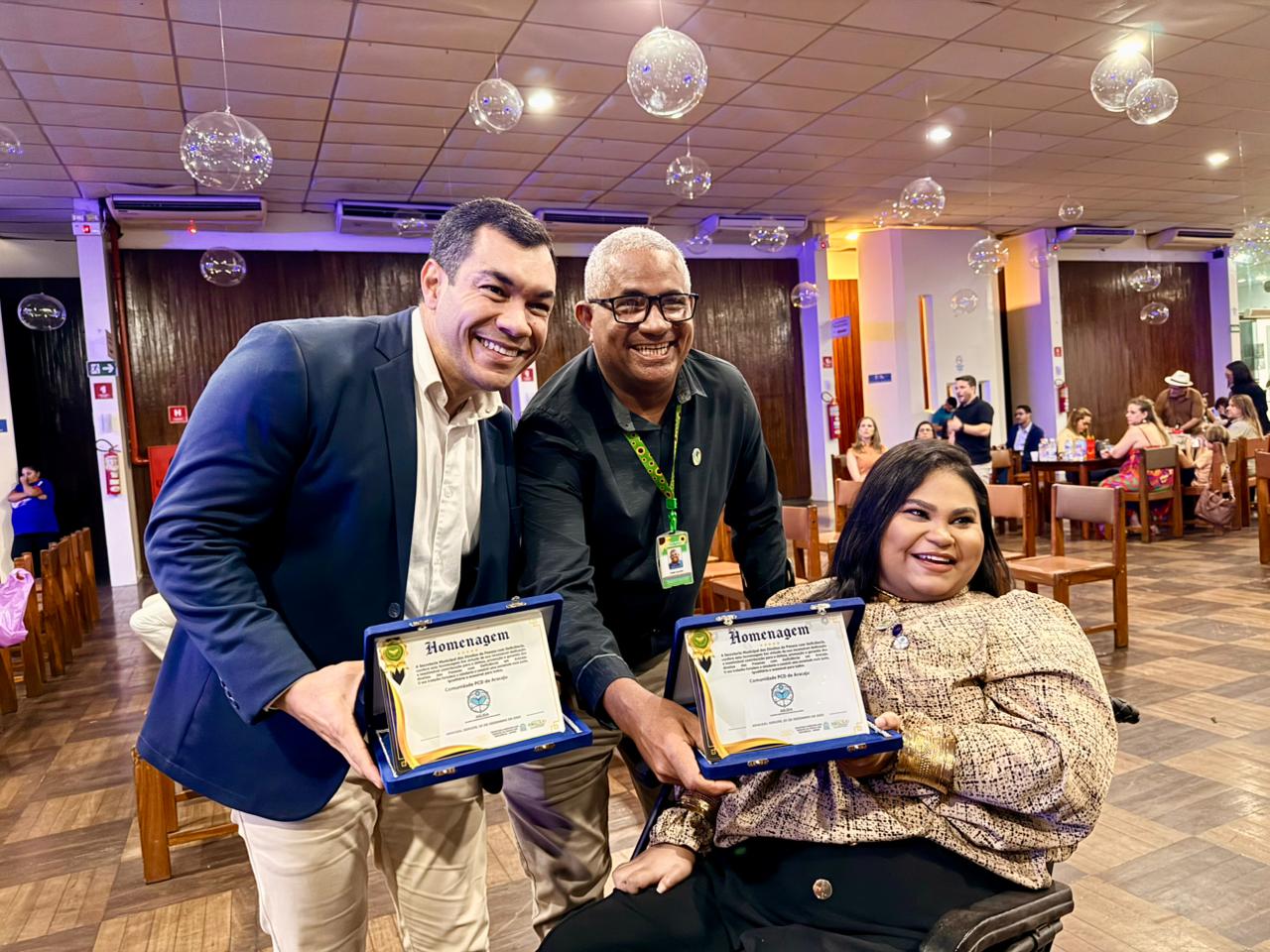 Levi Oliveira prestigia cerimônia de instalação da Academia Sergipana de Letras e Artes para Pessoas com Deficiências e Autistas — ASLIDA