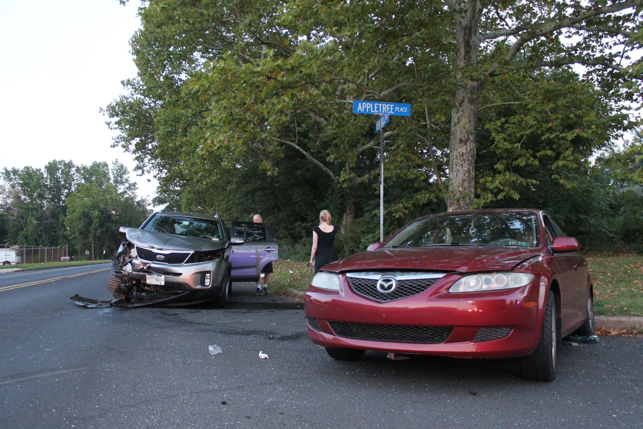 Several People Taken to Hospital After Levittown Crash