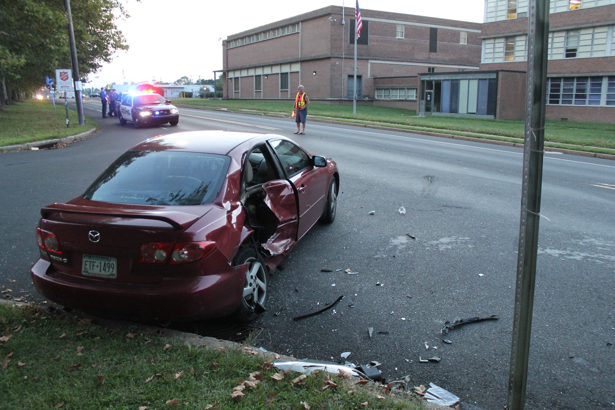 Several People Taken to Hospital After Levittown Crash