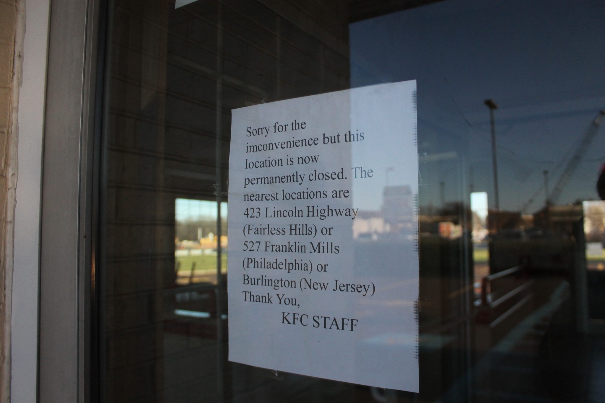 KFC Closes, UHaul Prepares To Move Into Bristol Plaza Shopping Center