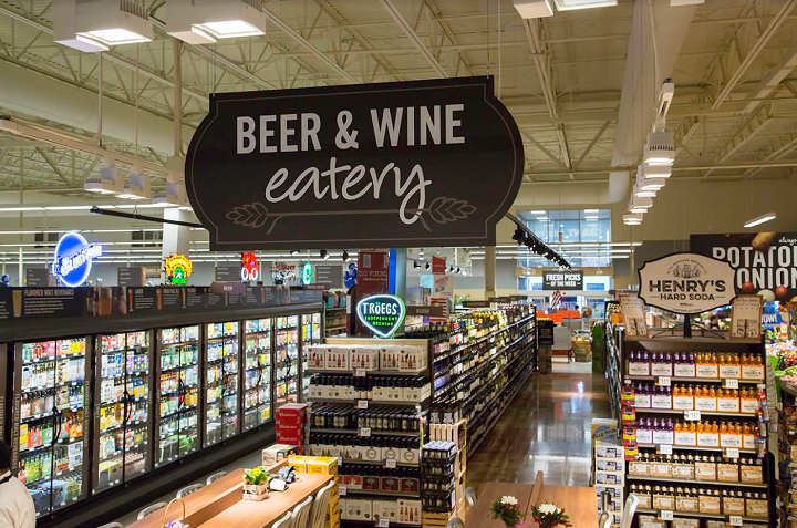 Grocery Store Opens Beer \u0026 Wine Eatery 