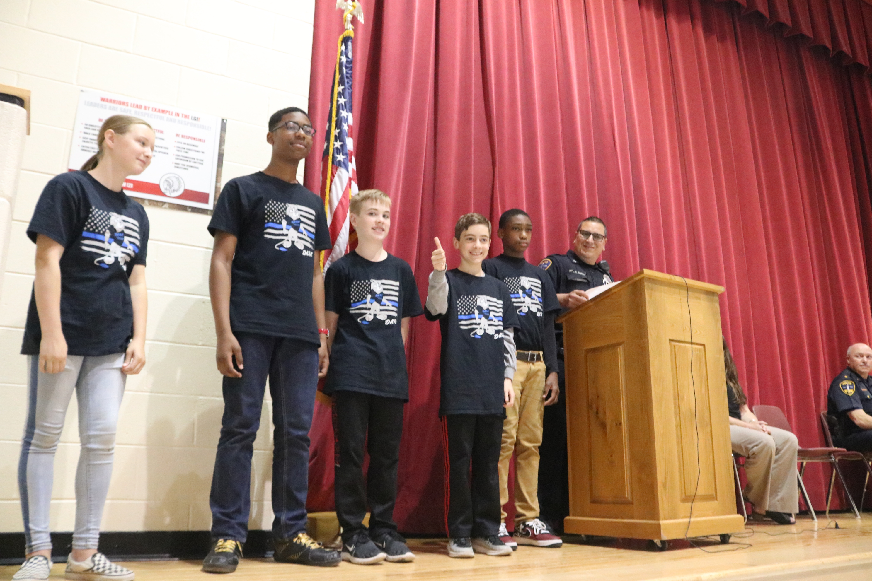 Bristol Borough Students Graduate D.A.R.E. Program