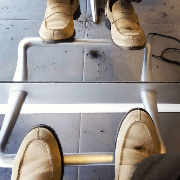 Mestre - Selfie dal barbiere