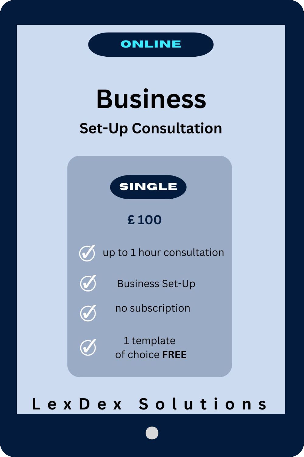 Business Set-Up Consultation - Single