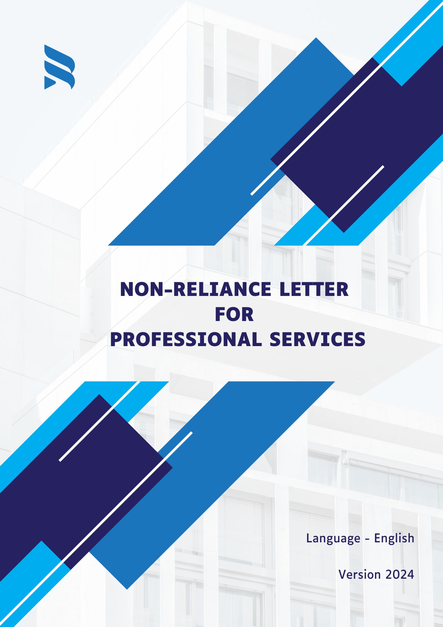 Non-Reliance Letter For Professional Services Template