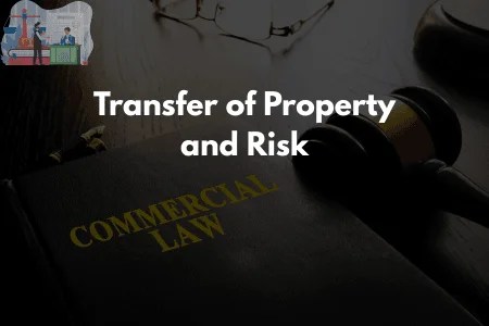 Transfer of Property and Risk