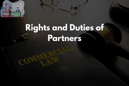 Rights and Duties of Partners