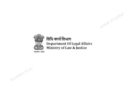 Paid Internship Opportunity at Department of Legal Affairs, Ministry of Law & Justice (Government of India) — Apply by 10th April 2026!