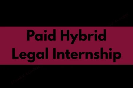 Paid Hybrid Legal Internship Opportunity at Office of Deepak Upadhyay, New Delhi | Apply Now!