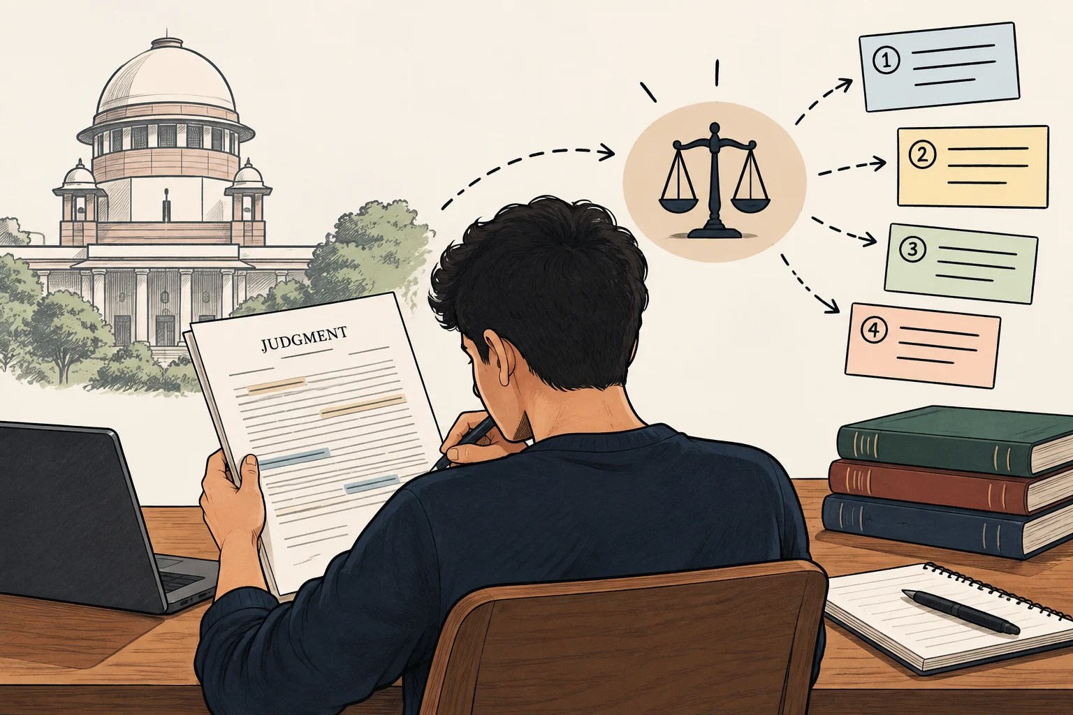 How Law Students Should Study Case Laws