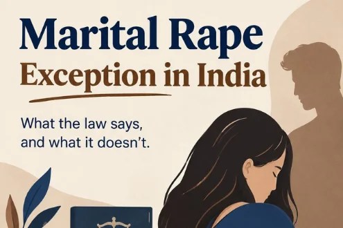 MARITAL RAPE EXCEPTION IN INDIA