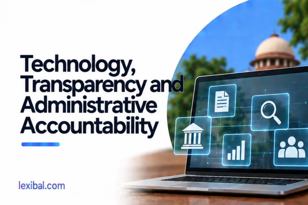 Technology, Transparency and Administrative Accountability
