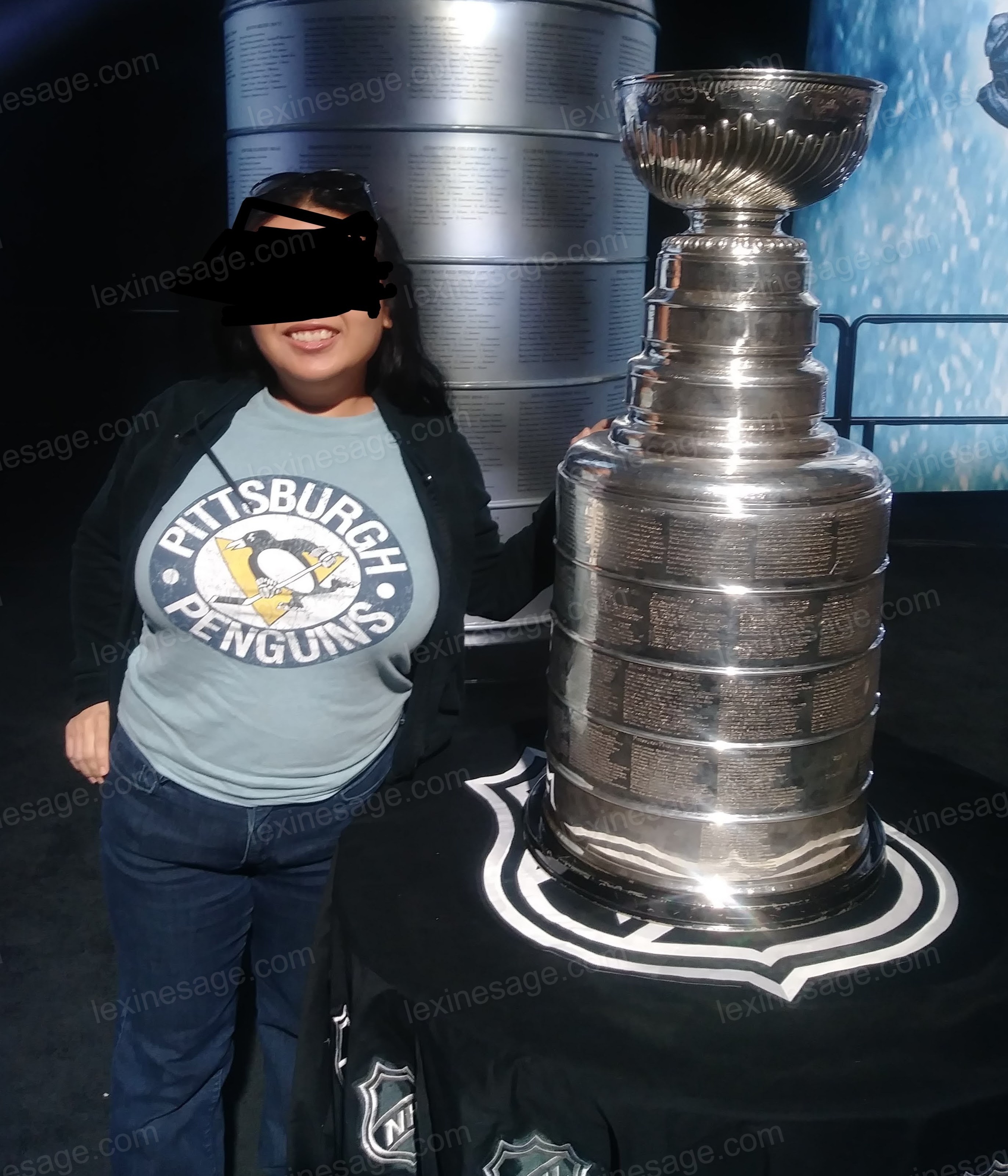 Old me with the Stanley Cup!