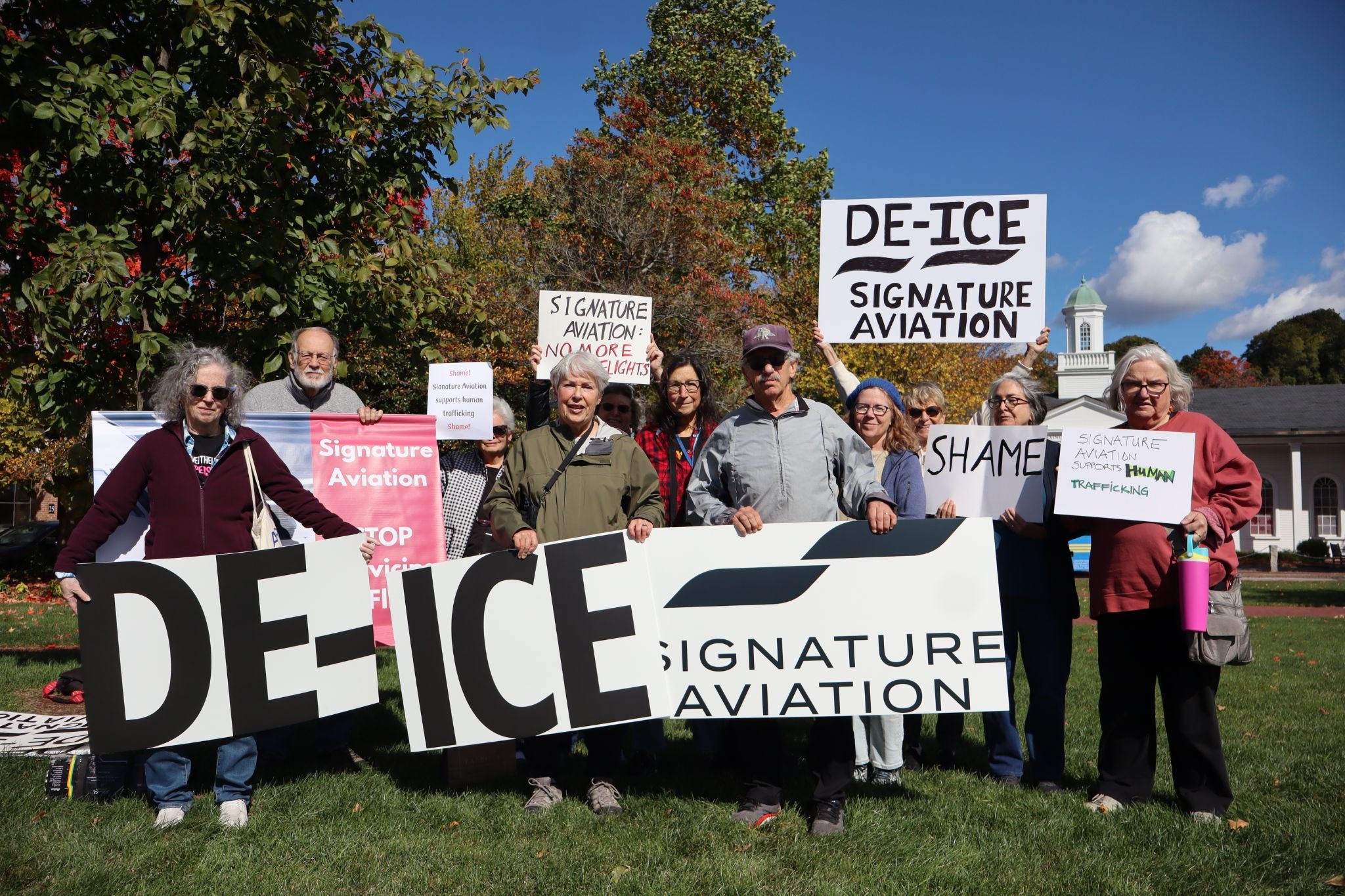 Protest in transit: Demonstrators shame ICE from MBTA bus in Lexington