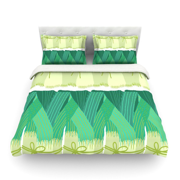 Bedspread (Leeks)