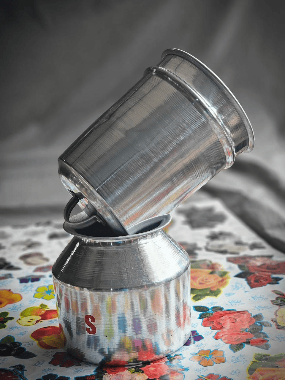 Aluminium Puttu Pot & Moodi