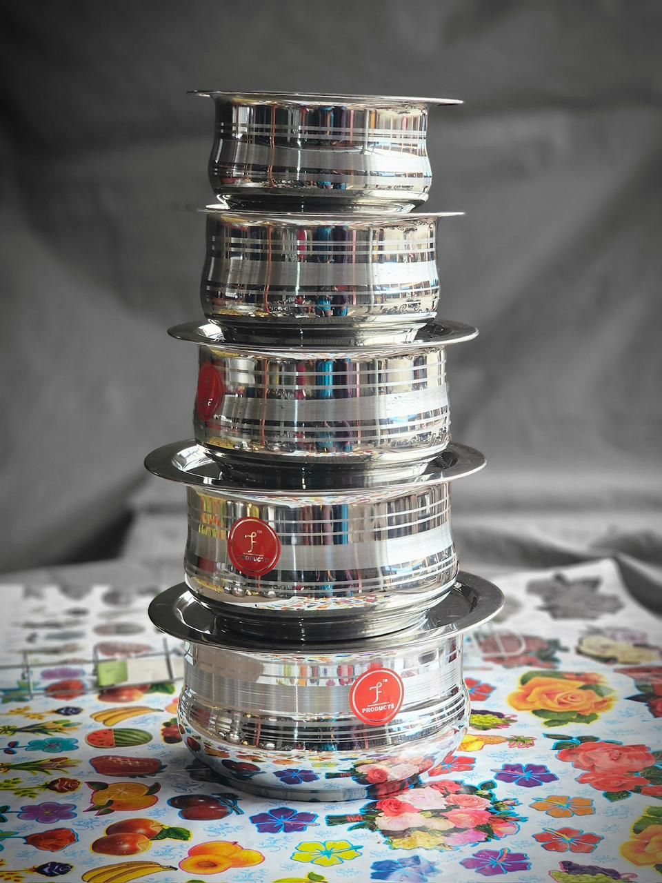 Stainless Steel Cooking Pot Set