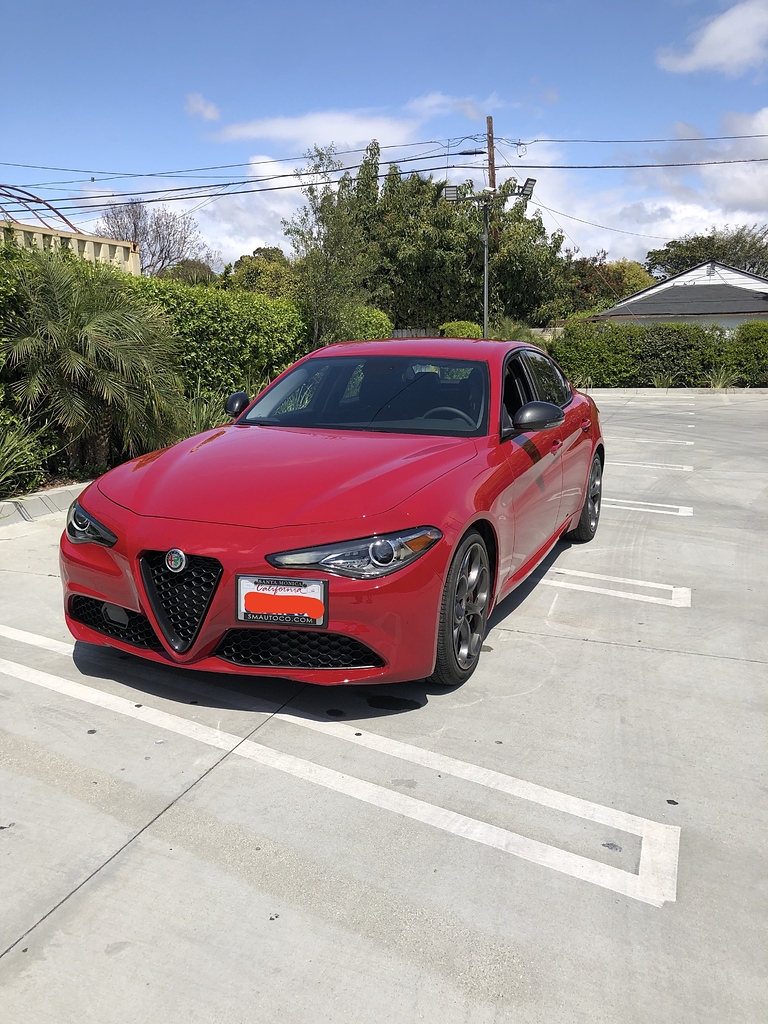 2019 alfa romeo giulia base nero package rwd + tire insurance ($322