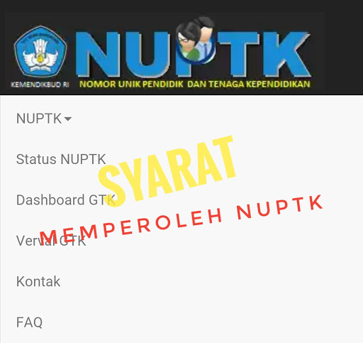 Cara Pengajuan Nuptk 2020 Dan Syarat Mendapatkan Nuptk Melalui Laman Dapodik 2020 B Patch 1 Dan Laman Verval Ptk 2020 