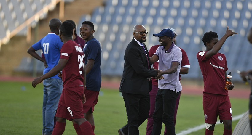 Who is the coach of moroka swallows? Swallows Fc Boss Mogashoa Disregards Sundowns Coach Mosimane S Views About Dobsonville Stadium