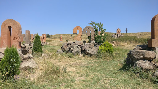 As some people know the armenian alphabet was (re)invented in 405 ad by the armenian linguist and theologian mesrop mashtots with the help . Armenian Alphabet Monument Artashavan Destimap Destinations On Map