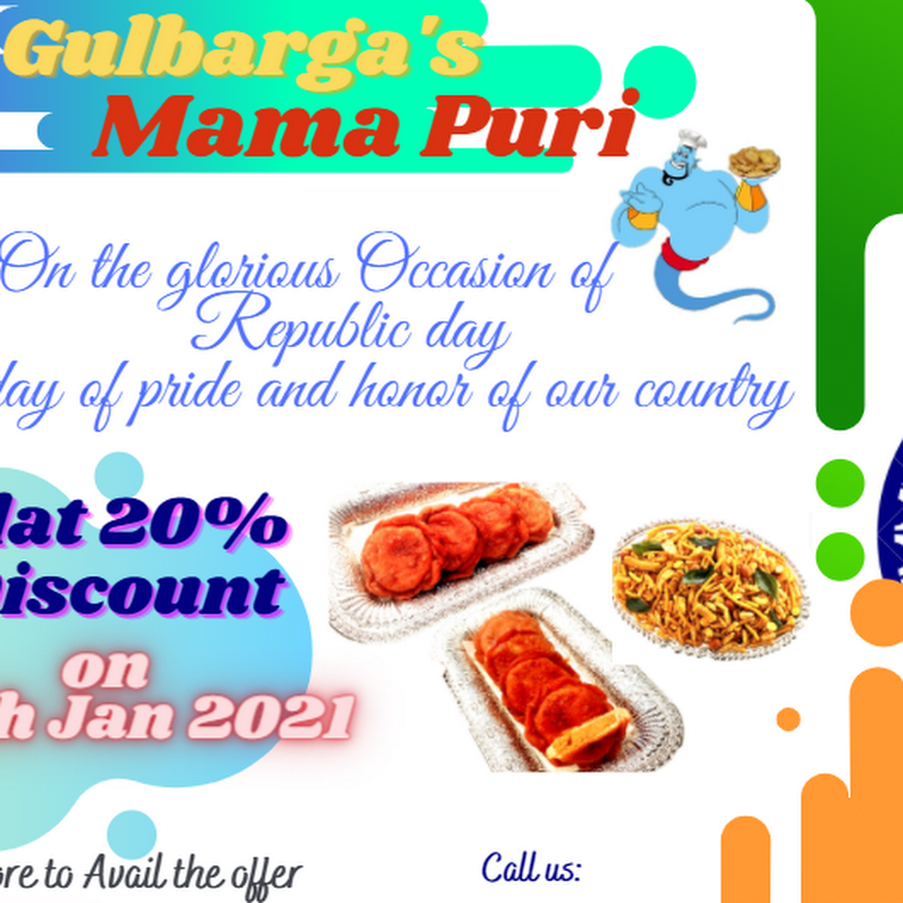 Gulbarga's Mama Puri and Special Snacks - The most famous and loved sweets  of Gulbarga!!! “Mama Puri” and other super delicious items are now  available in the city Hyderabad