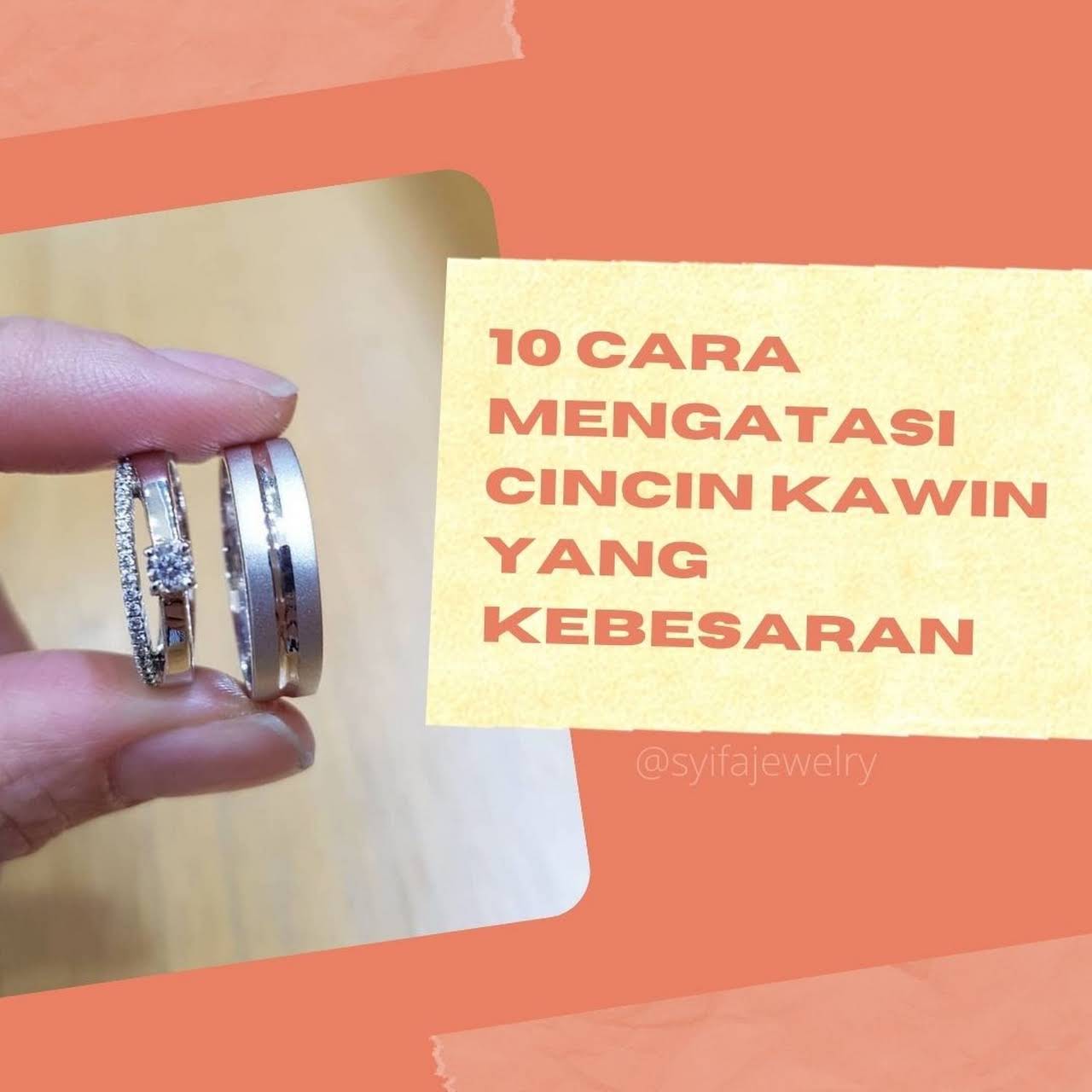 Anda mungkin pernah mengalami batu berlian pada cincin longgar atau hampir lepas, bukan? Toko Cincin Kawin Depok Cincin Nikah Tunangan Emas Perak Palladium Platinum Syifa Jewelry