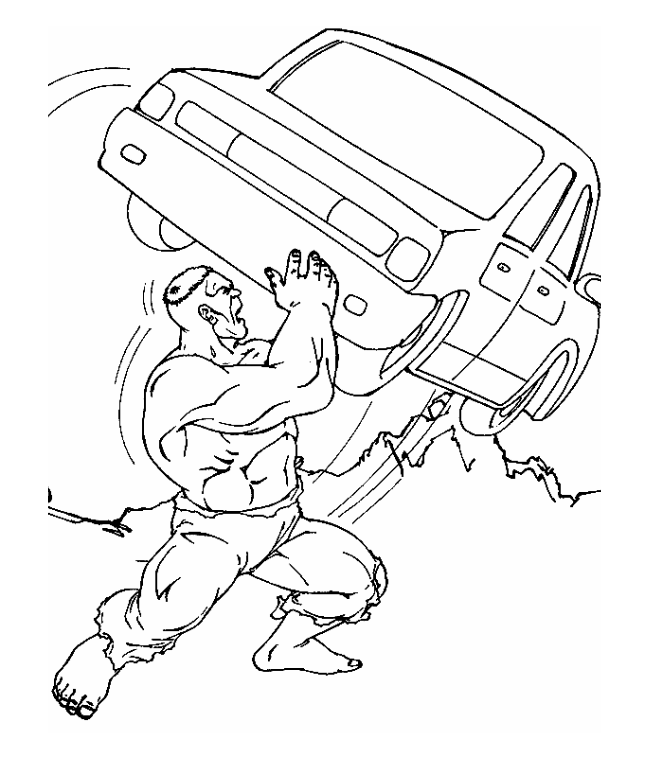 coloring pages for everyone hulk