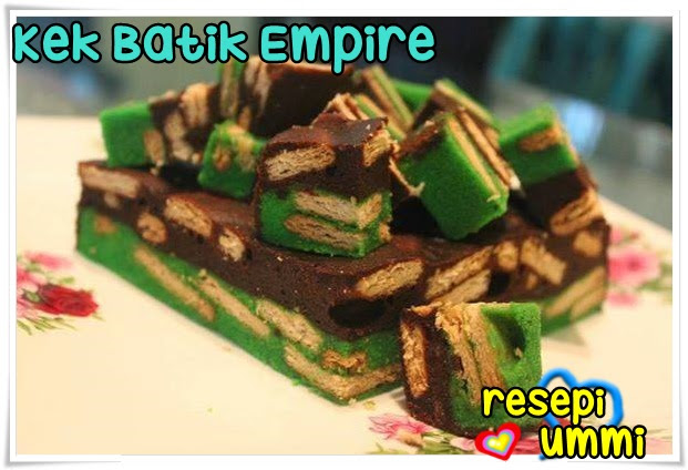 Cara Membuat Resepi kek batik sukatan cawan azie kitchen 