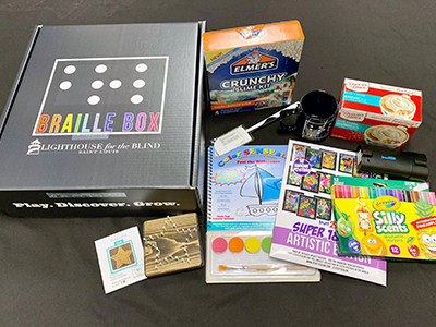 The Braille Box Quarterly Subscription - Lighthouse for the Blind