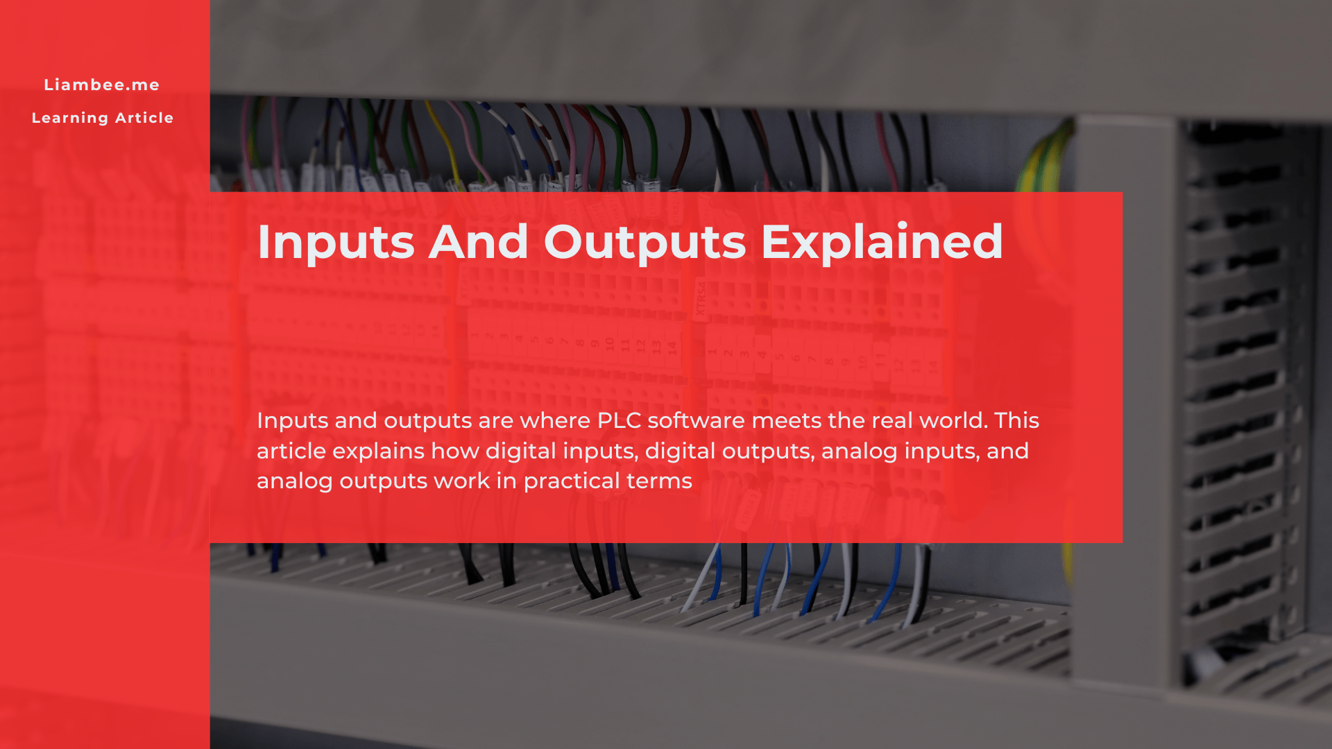 Inputs And Outputs Explained