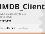 Mmdb Client Rust Auth Library Lib Rs