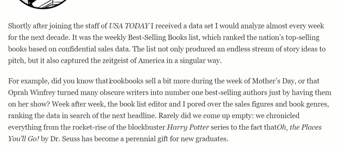 Highlighting Example in Safari