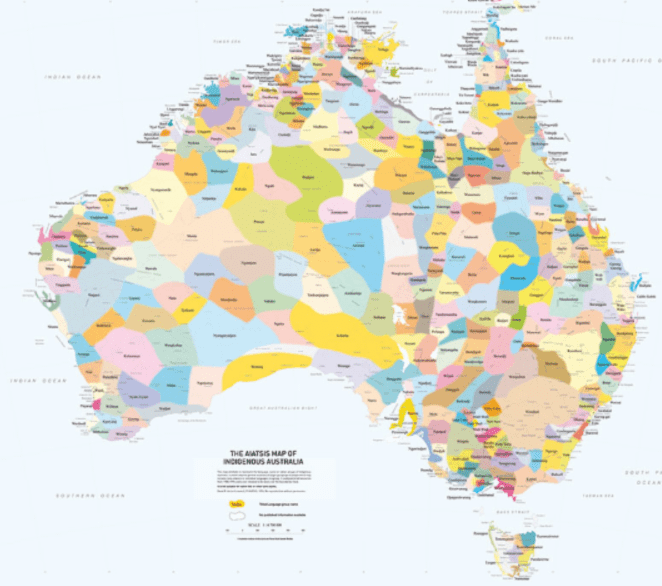 Maps Of Language Traditional Custodian Boundaries Indigenous AIATSIS Map.PNG