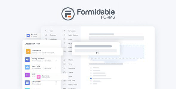 Formidable Forms Pro 6.28 – WordPress Forms Plugin and Form Builder