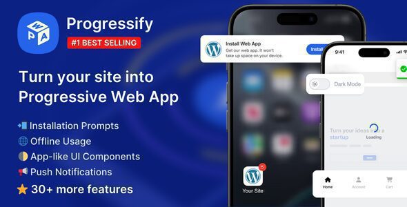 Progressify 1.5.1 – Progressive Web App (PWA) for WordPress