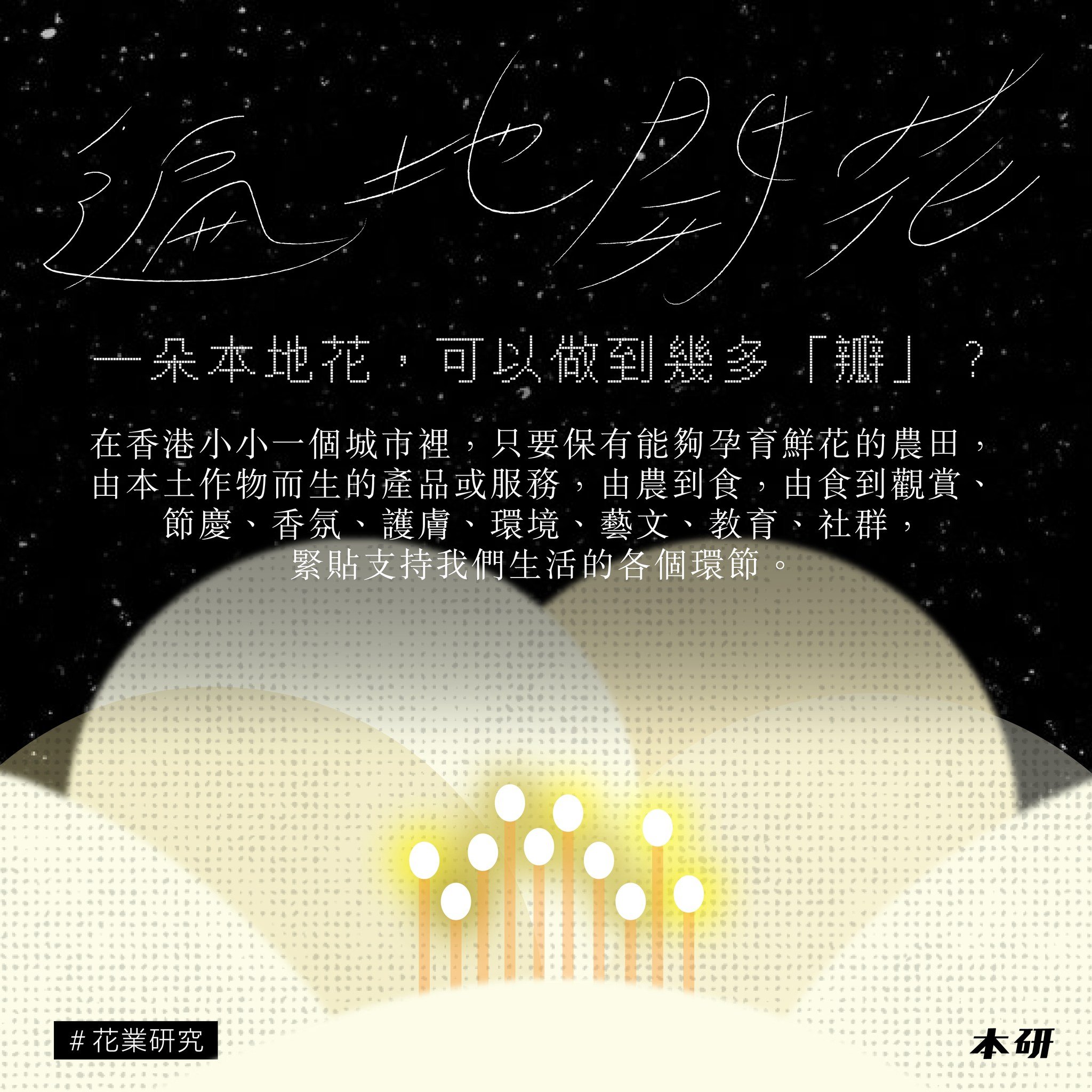 【遍地開花】一朵本地花，可以做到幾多「瓣」？