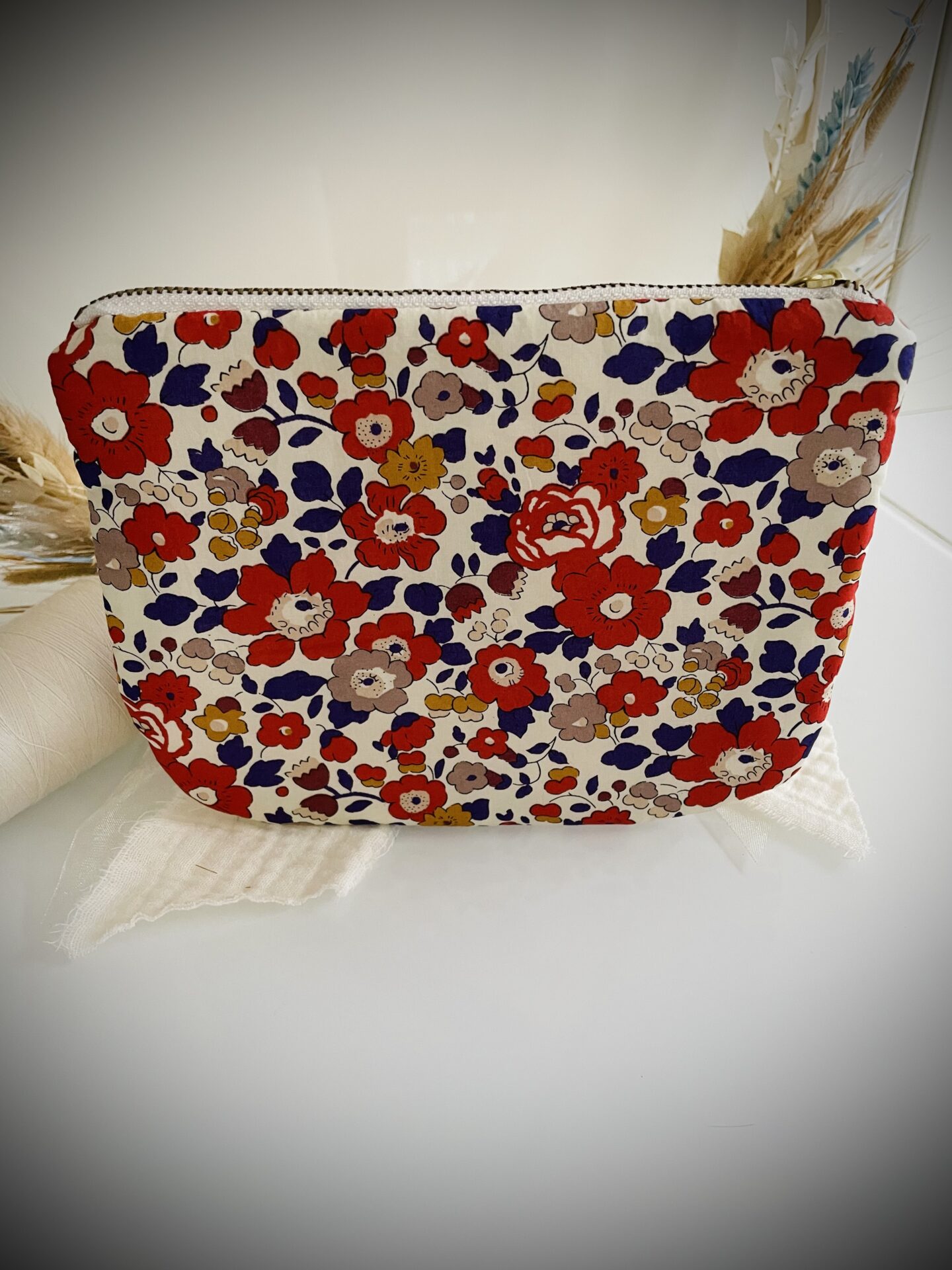 Pochette en Liberty Betsy Dream Automn