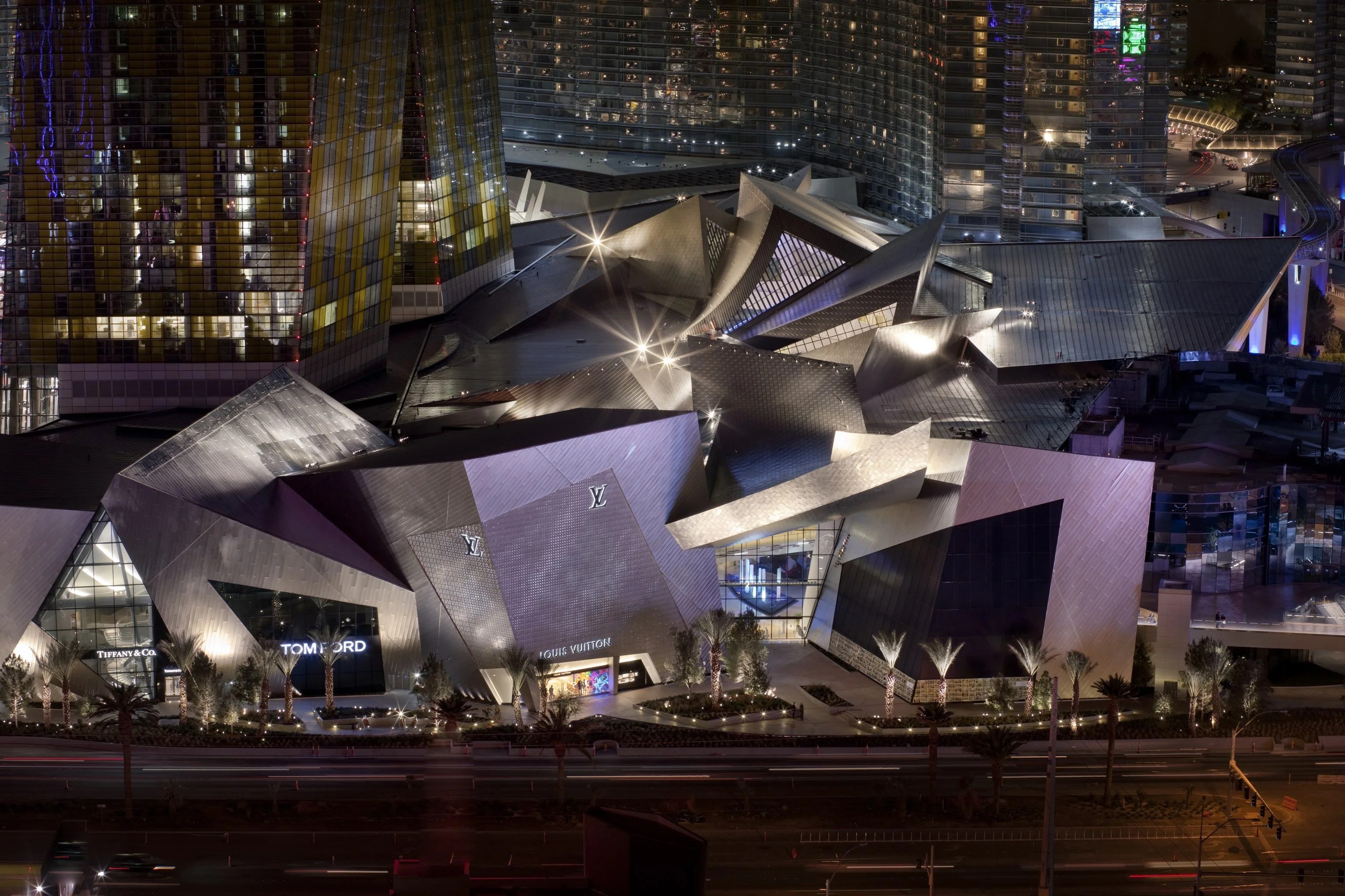 Unless you go there for work often or you've got some offbeat with the city, you probably won't get to las vegas that often. Crystals at CityCenter - Libeskind