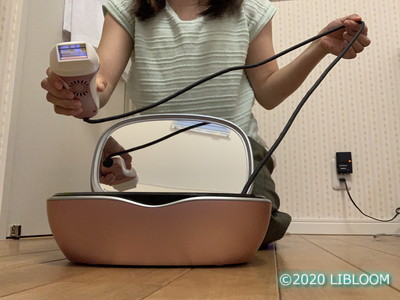 レビュー】最新のケノン ver.8.4とTOPRED 脱毛器の比較｜3回照射した