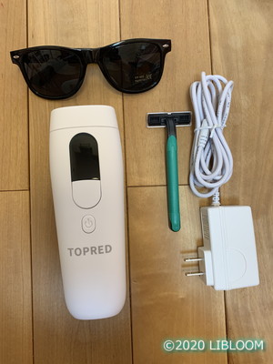 レビュー】最新のケノン ver.8.4とTOPRED 脱毛器の比較｜3回照射した